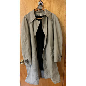 London Fog Faux Fur Removable Liner 42 Long